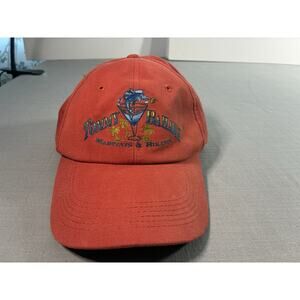 Tommy Bahama Martinis & Bikinis Embroidered Dad Hat Burnt Orange Cap